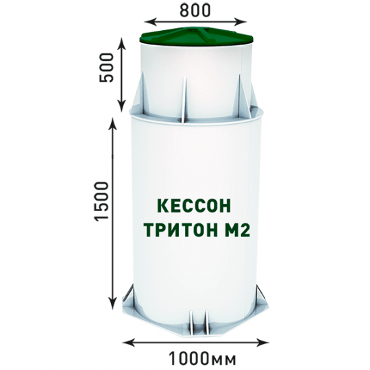 Купить Кессон для скважины Тритон М-2 в г. Ярославль по цене производителя